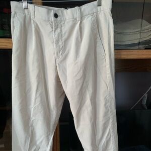 Men's Classic White Pants SIZE 34